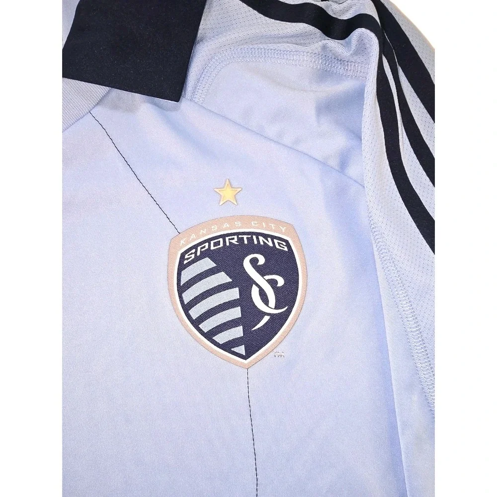 Adidas Sporting KC‎ Home Jersey Size 2XL MLS Soccer USA Formotion Climacool NWT